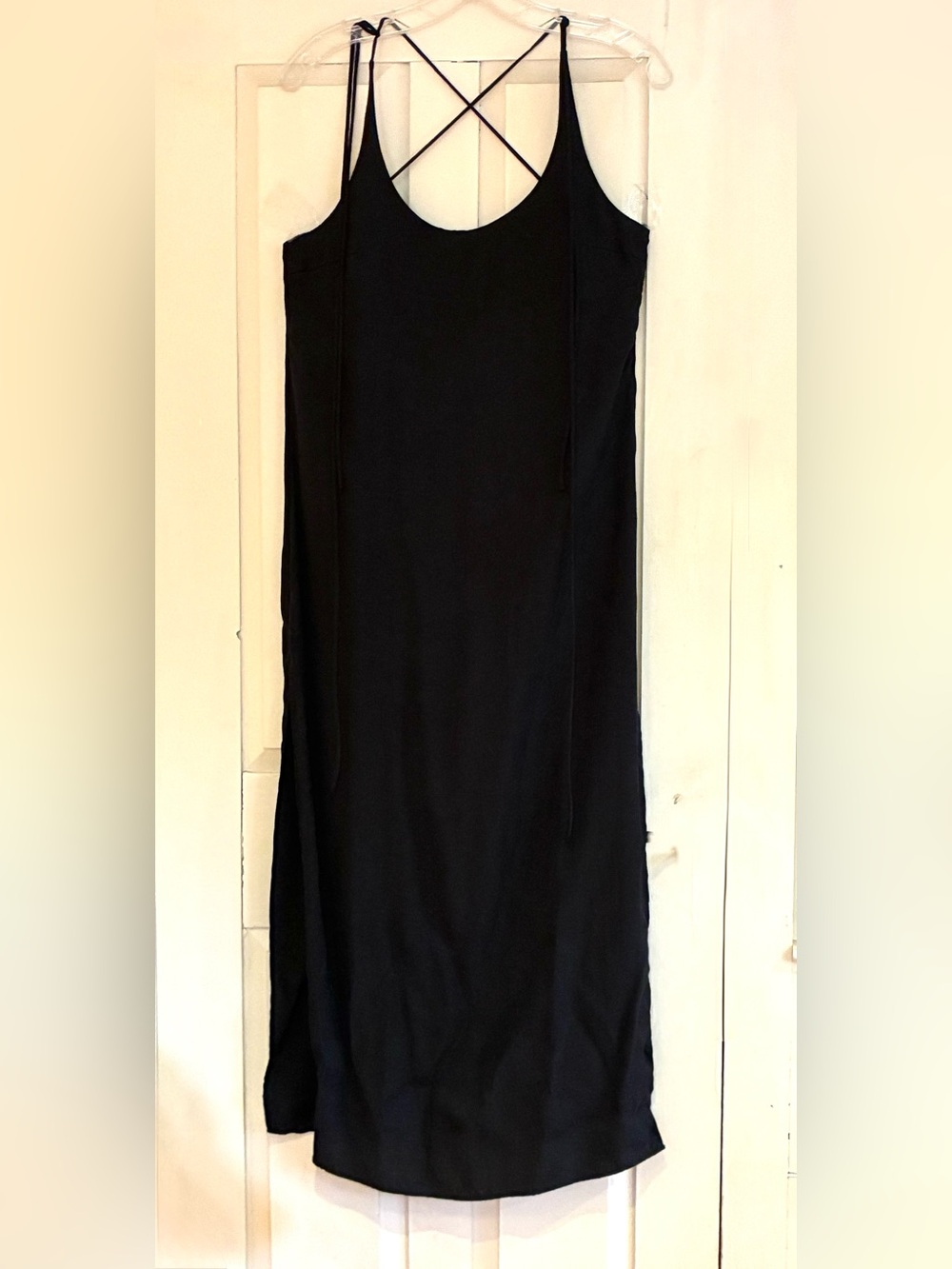 ZARA Slip Dress with Crisscross Back